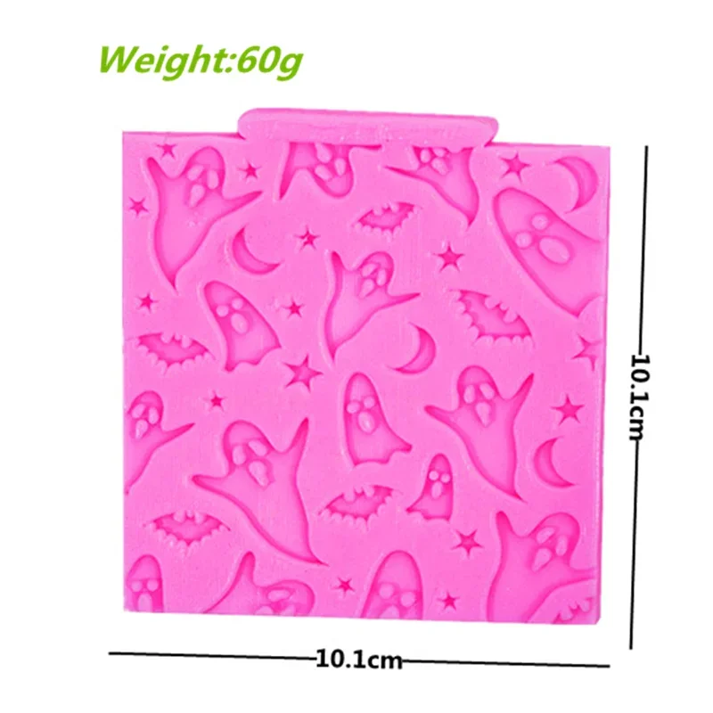 Halloween Ghost Silicone Mold DIY Chocolate Cake Dessert Fondant Mold Baking Decoration Tools Resin Kitchenware