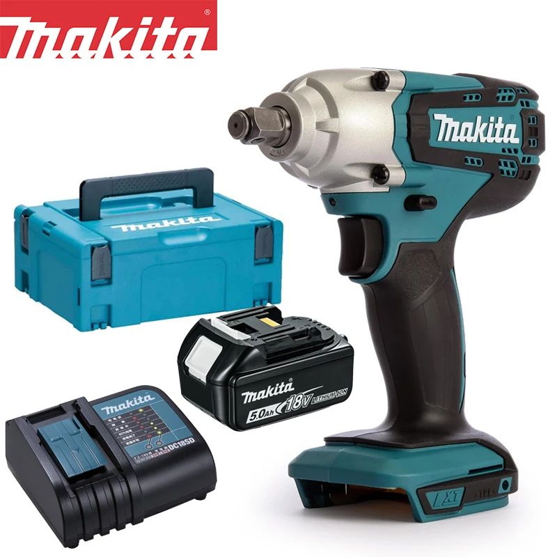 Makita Dtw190 18V Avvitatore A Batteria A Batteria Ad Alta Coppia Batteria Al Litio Riparazione Automatica Pistola Ad Aria Chiave Elettrica Utensili E