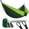 Double Portable Hammock for Camping Lightweight Nylon Parachute Hammock for Backpacking Travel Beach Backyard Patio Hiking 1