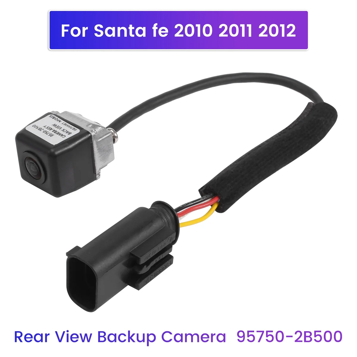 

For Hyundai Santa Fe 2010 2011 2012 Rear View Camera Reverse Park Assist Backup Camera 95750-2B500 / 957502B500