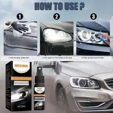 

30ml Car Headlight Repair Fluid Scratch Remove Refurbishment Repair Car Polishing Restoration Oxidation Coating Light K5I9