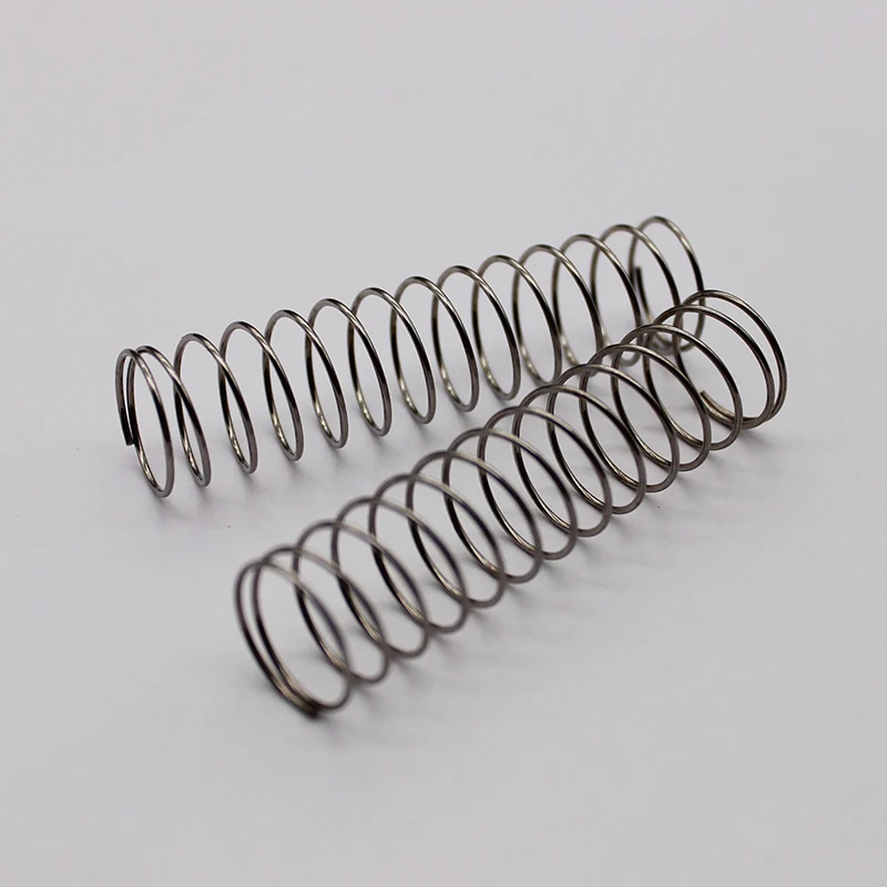 5 Molle Di Compressione In Acciaio - Diametro Filo 0.8mm, Lunghezza 10-50mm - Foto 10