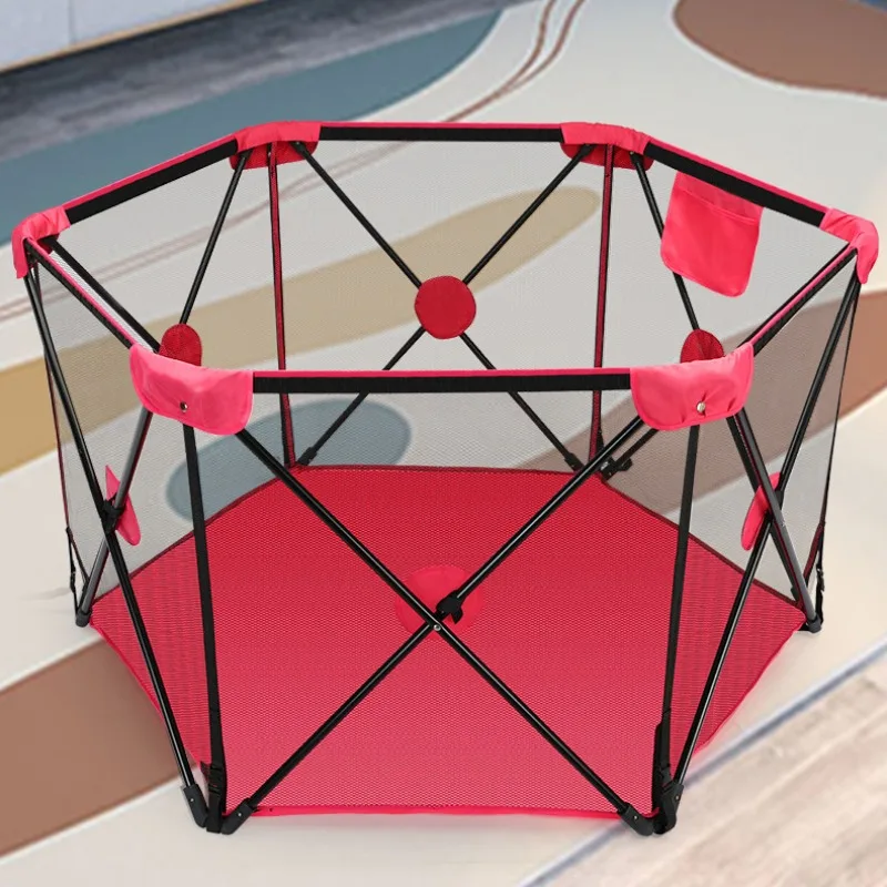 Folding Protective Fence for Convenient Storage Convenient for Children To Carry Outdoors