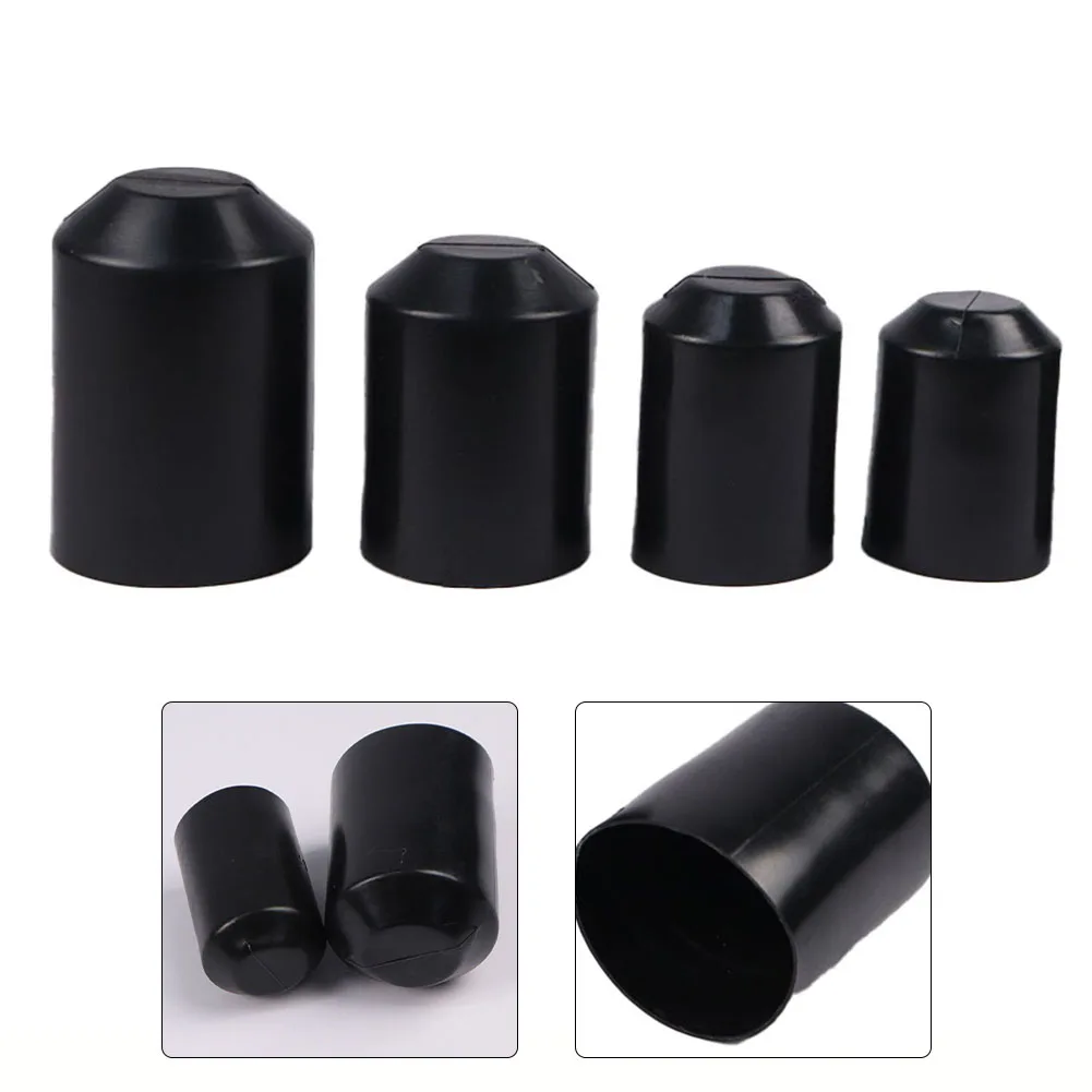 10pc Heat Shrink End Seal Cap Insulated Wrap Wire Protect Cover Bottom Cable Sleeve Warm Shrink End Cap Waterproof Protection