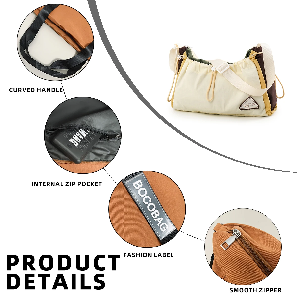 Large-Capacity Mountaineering Travel Bag for Women, Lightweight Foldable Short-Distance Business Trip Travel Bag, Shoulder Bag, Sports and Fitness Bag for Men