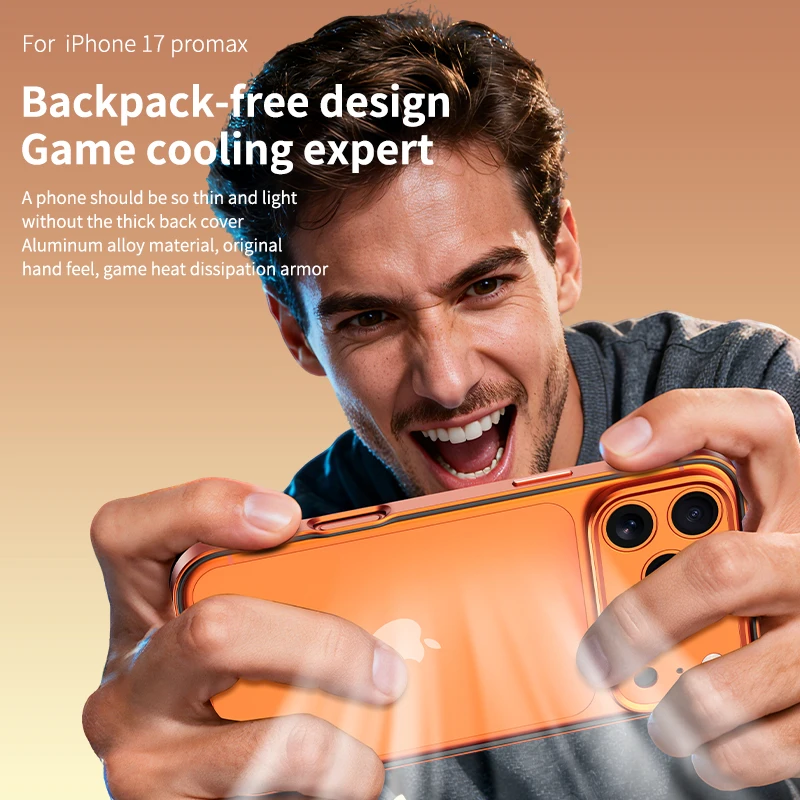 Sleek Aluminum Hybrid Silicone Shockproof Phone Case with Alloy Lens Protection