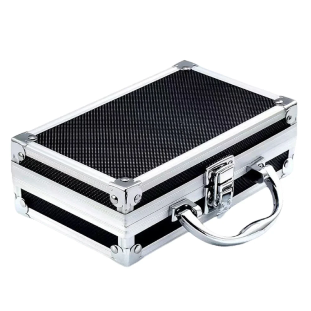 Durable Aluminum Tool Case - Shockproof, Impact-Resistant, Portable Safety Briefcase