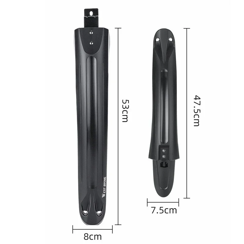 Mountain Bike Fender Set MTB 26-29 universal Mudguard Widen Extension Mud Protector Screw Fixed MTB Bicycle Accessories Bicycle Fender