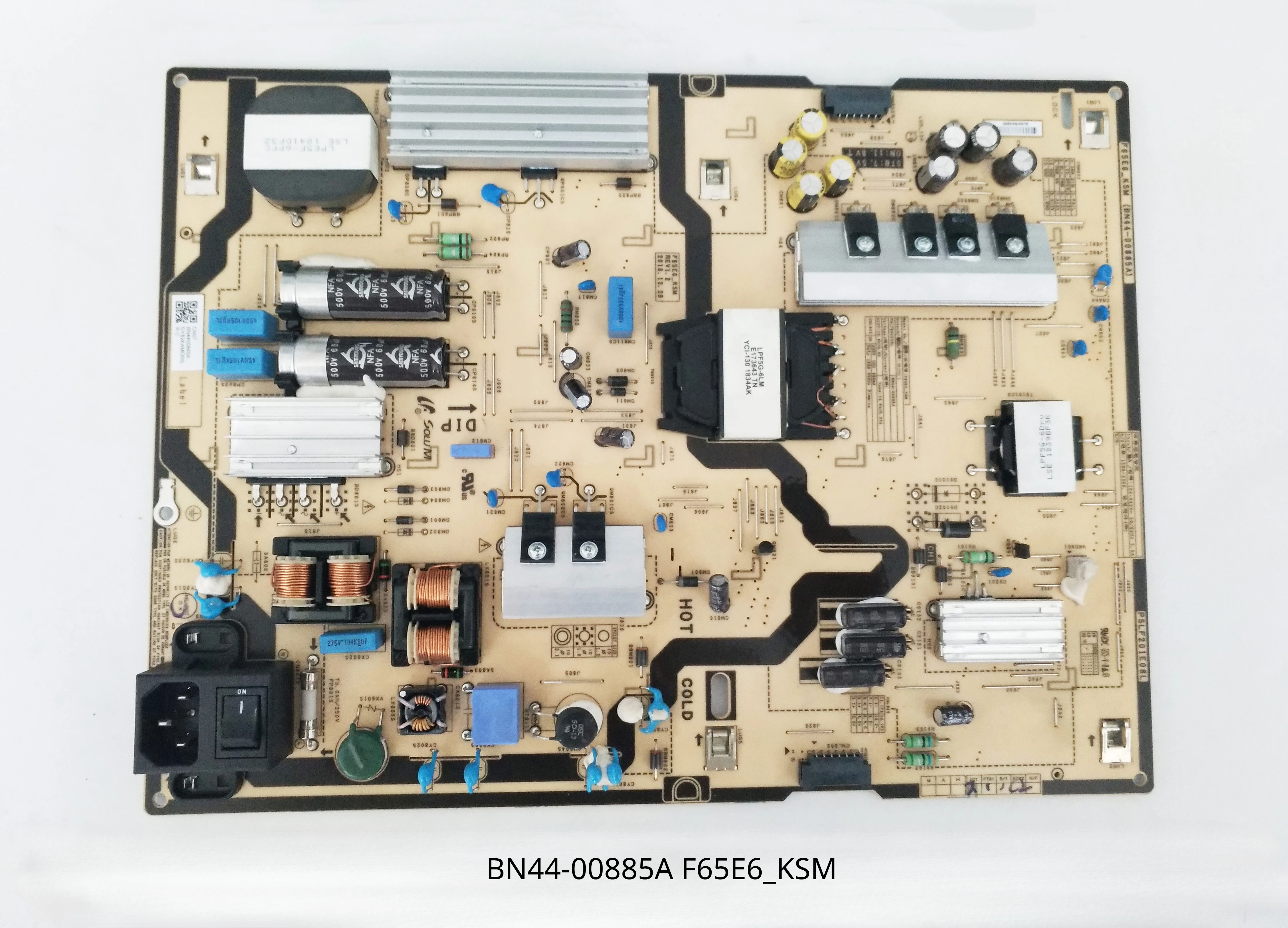 정품 BN44-00885A 전원 공급 장치 보드, UN65NU6900FXZA LH65QMHPLGC 65 인치 TV용, F65E6_KSM, 신제품