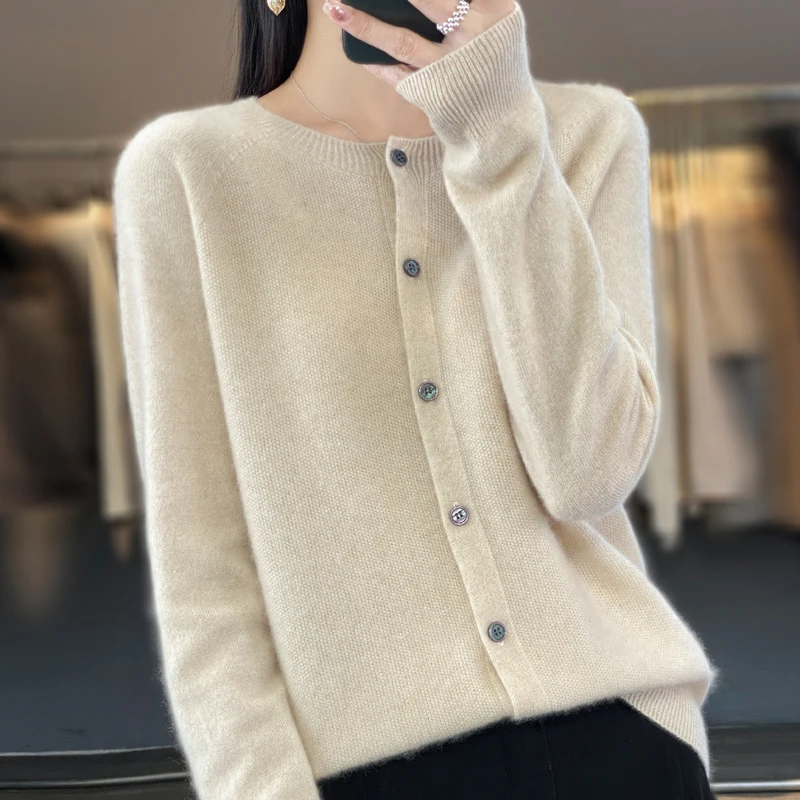 ตัวเลือกสินค้า เสื้อกันหนาว Merino 100% อบอุ่นสบาย ใส่ได้ทุกฤดู