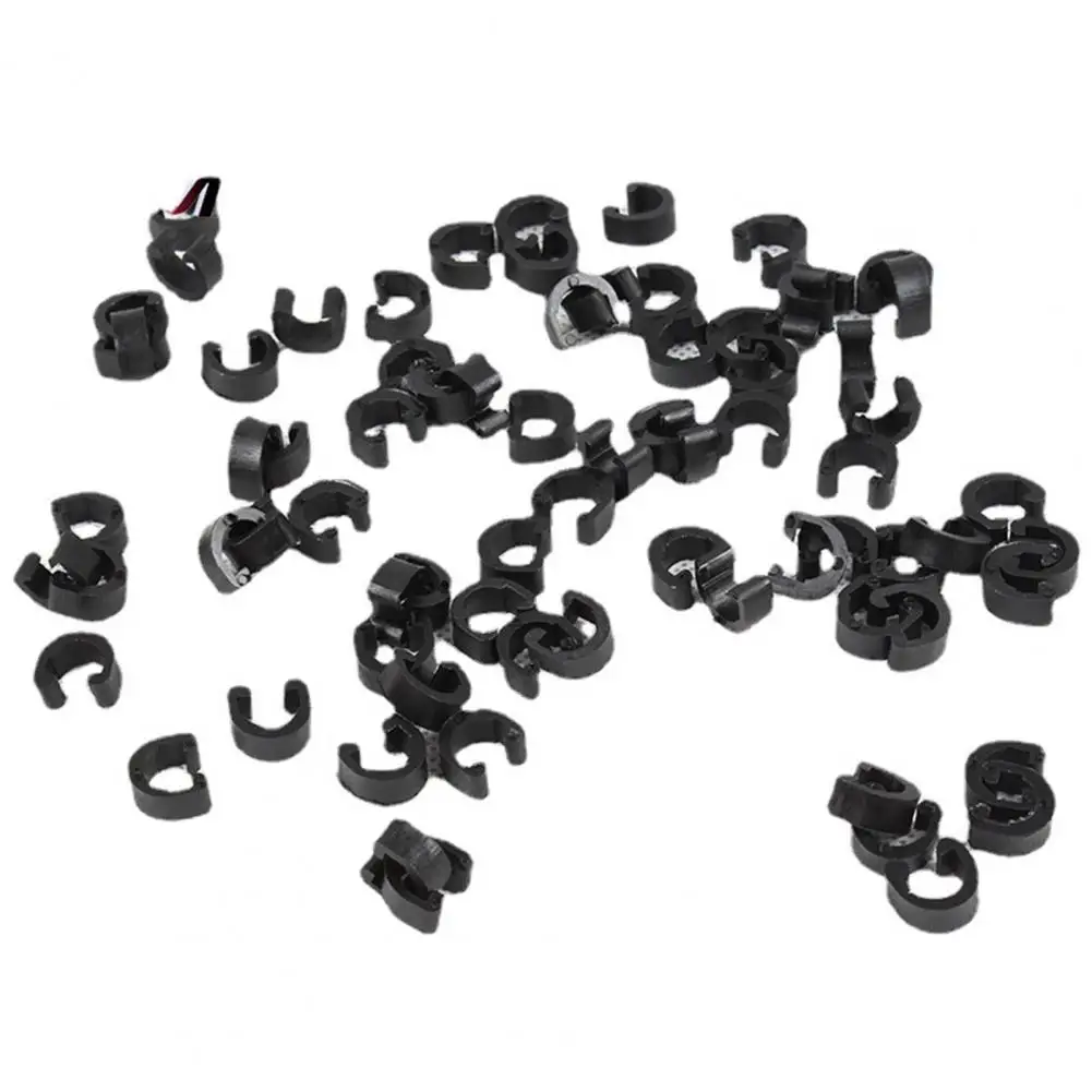 

Bike Cable C-Clips MTB Bike Brake Cable/Derailleur Line Case Plastic C-Shape Mountain Bike Shift Cable Buckle Bike Accessories