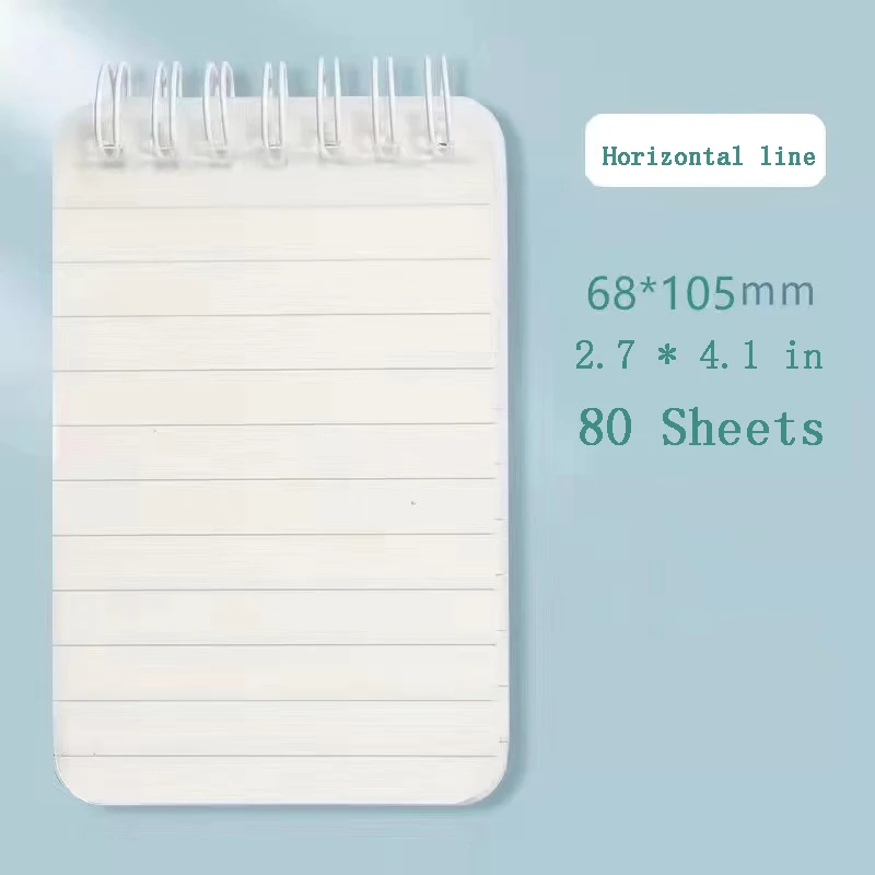 Compact Pocket Notebook - Portable Mini Memo Notepad