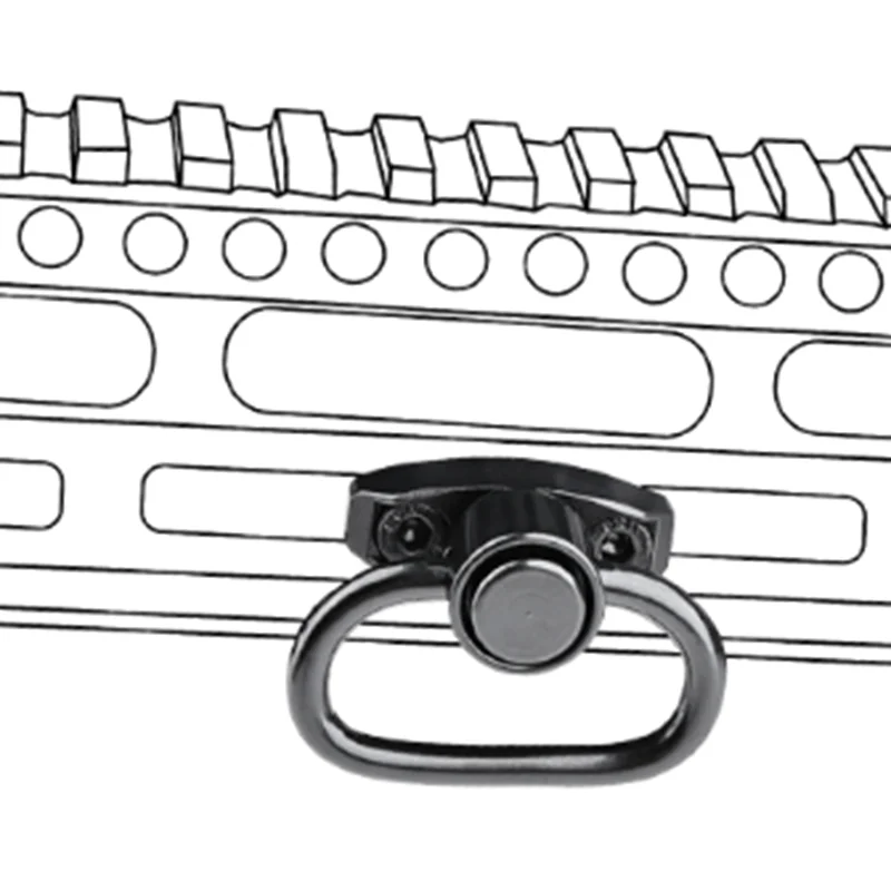 QD M-LOK Sling Swivel Adapter Rail Mount SLING Buckle Metal Strap Loop Strap Rail Mount Steel Push Button sling swivel adapter,sling swivel mount,tactical sling adapter,sling adapter,sling attachment adapter,rail adapter