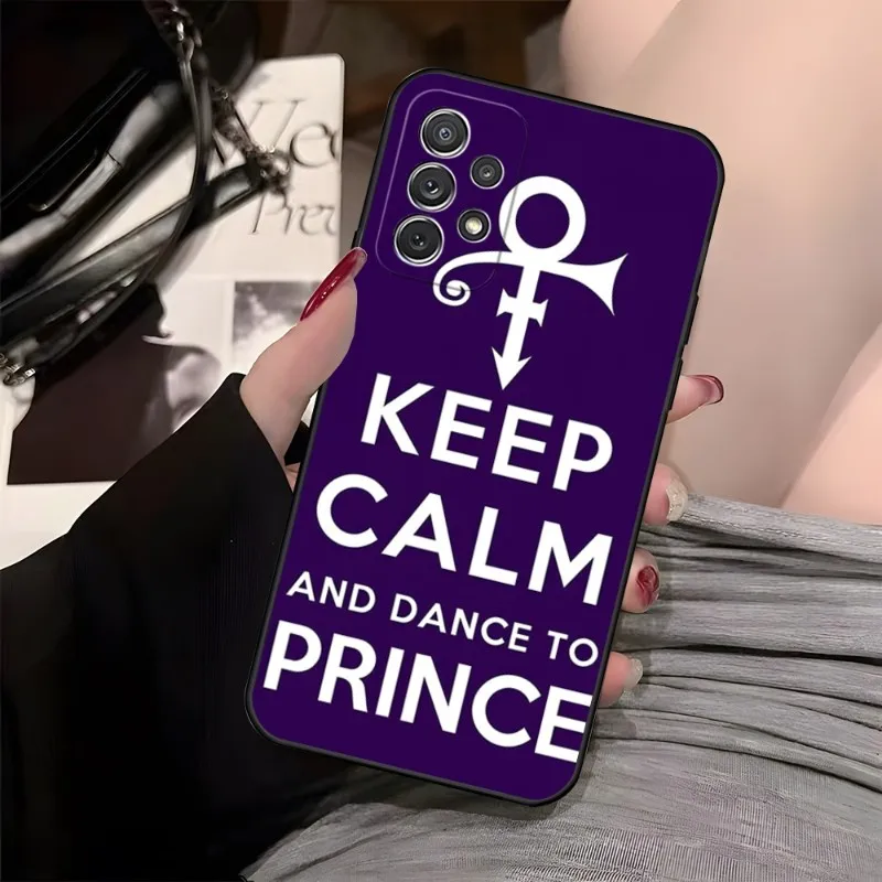 Pop Singer Prince Rogers Nelson Design Custodia Per Telefono Per Samsung Note 32 4G 30 31 10 Pro 20 8 9 Ultra M 11 S 40 51 80 J6 Plus Prime