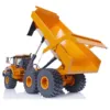 1/14 XDRC 6X6 RC Hydraulic Articulated Truck Remote Control Assembled Painted Dumper Car Model With Light Sound TH21426-SMT9 5