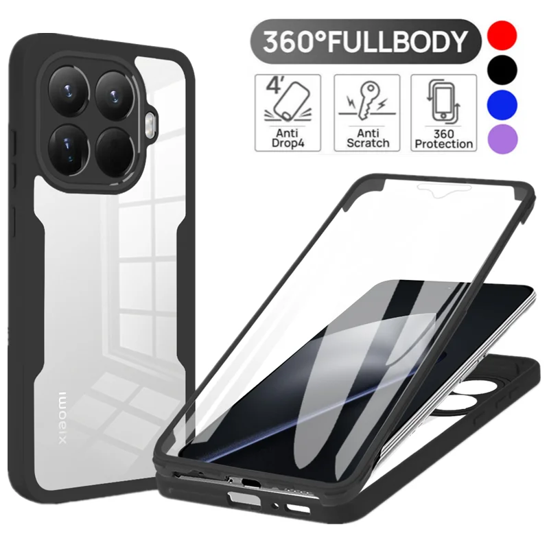 Full Body Shockproof Protective Case with Screen Protector