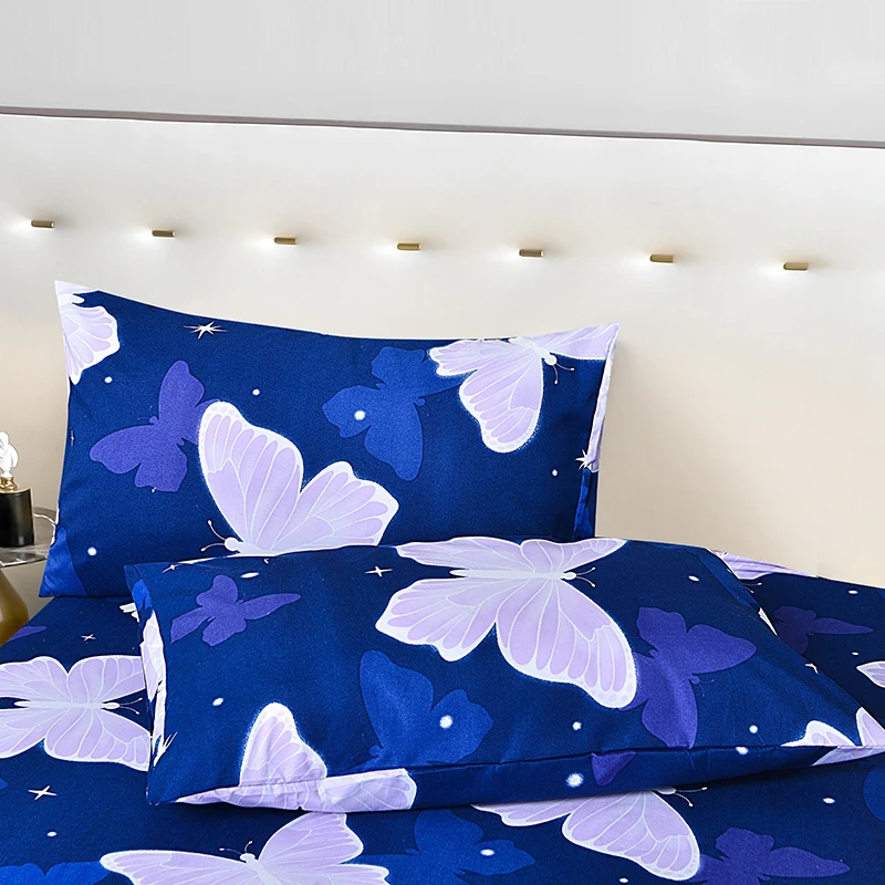 2pcs Pillowcase Rectangle Pillow Cover Simple Print Pillowslip Home Bed Pillowsham Soft Cushion Covers fundas de almohada 6