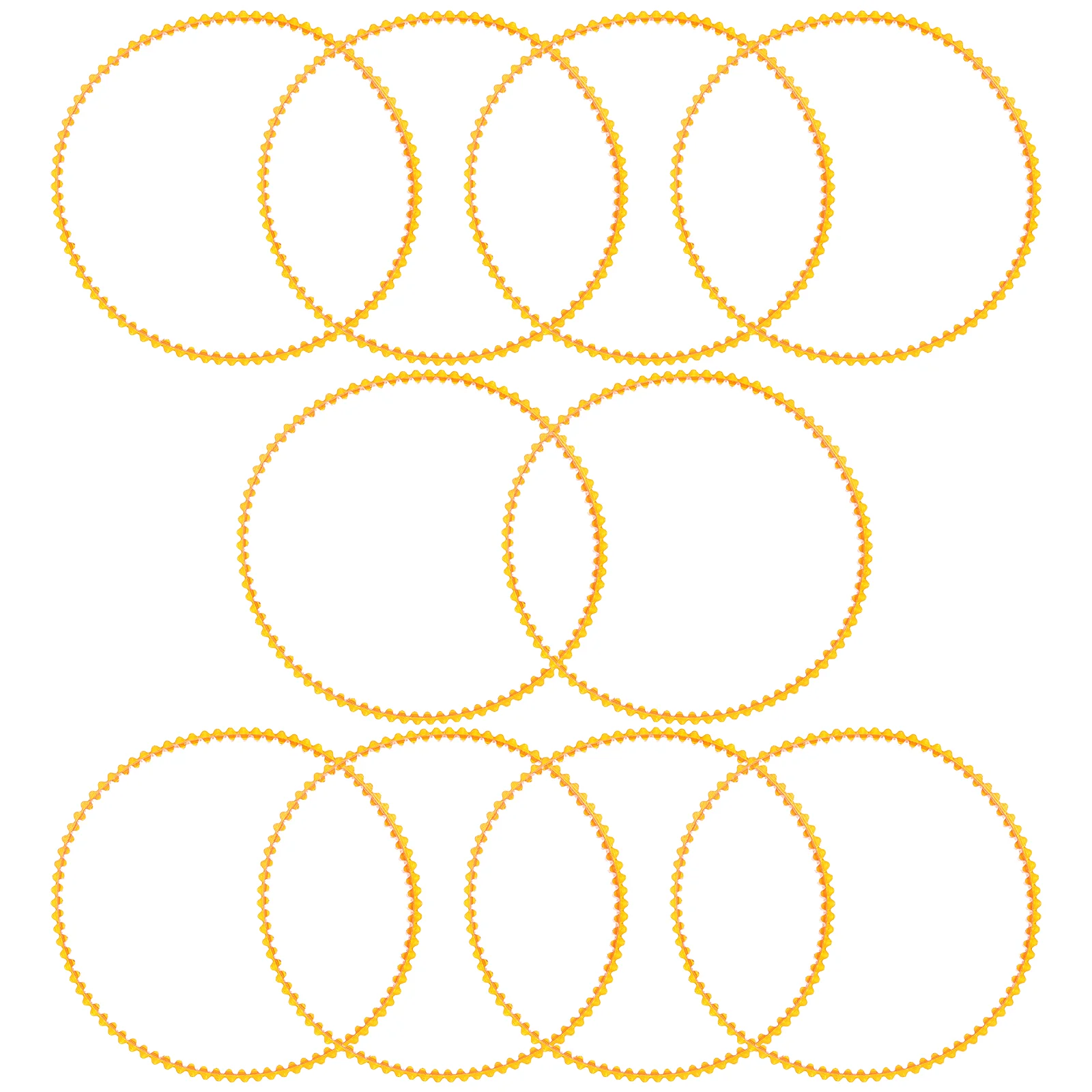 

10 Pcs Sewing Machine Accessory Treadle Belt Strap Small Motor Accessories Polyurethane Stretch