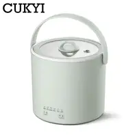 Portable Multicooker large caliber Stew Pot Slow cooker Non-stick Rice Cooker Reservation Noodles Boiler Portable Crock Pot 0.8L 2
