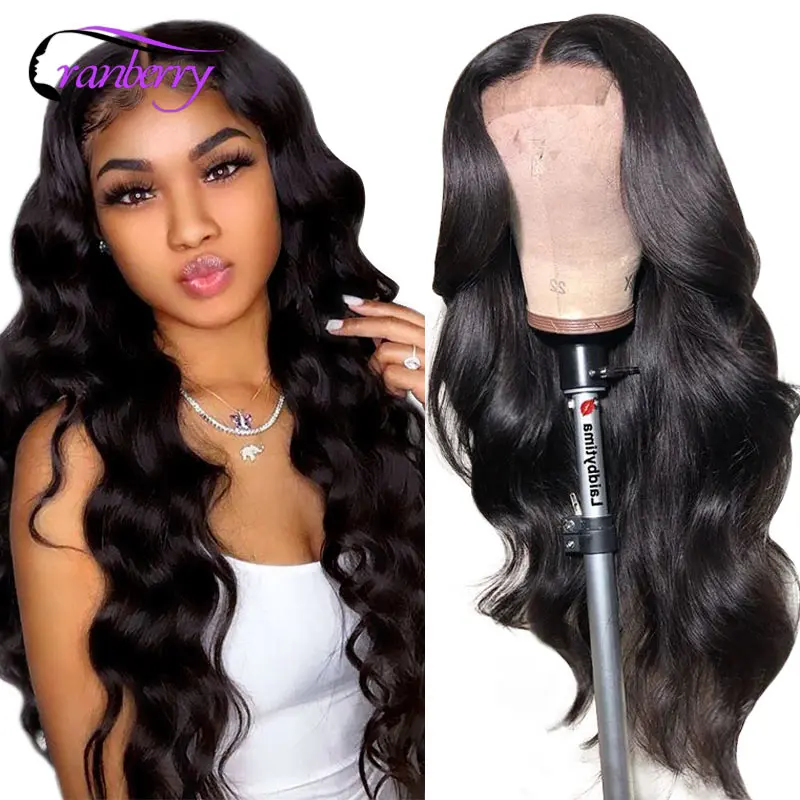 Lace Front Wig 13x4 Transparent Human Hair Body Wave 4x4 Closure