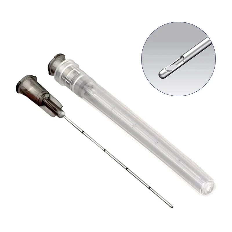 actory disposable medical individually packaged blunt pointed cannula 14G 90mm 22G 23G 25G 27G 18G 30G 50mm mini blunt pointed c