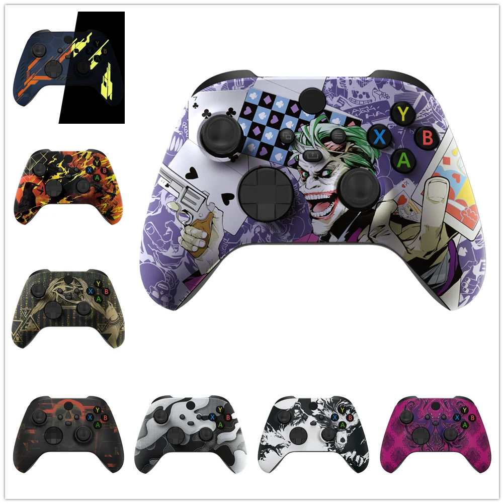 Xboxシリーズx S Xboxコア コントローラー用のdeanmerateカスタムソフトタッチフロントハウジングシェルカバー純正プレート ケース Aliexpress