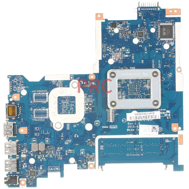 Mainboard, 15-BA, 15-AF, LA-D711P, LA-C781P, 818650-501, 818059-601, 858589-601, E1, E2, A8