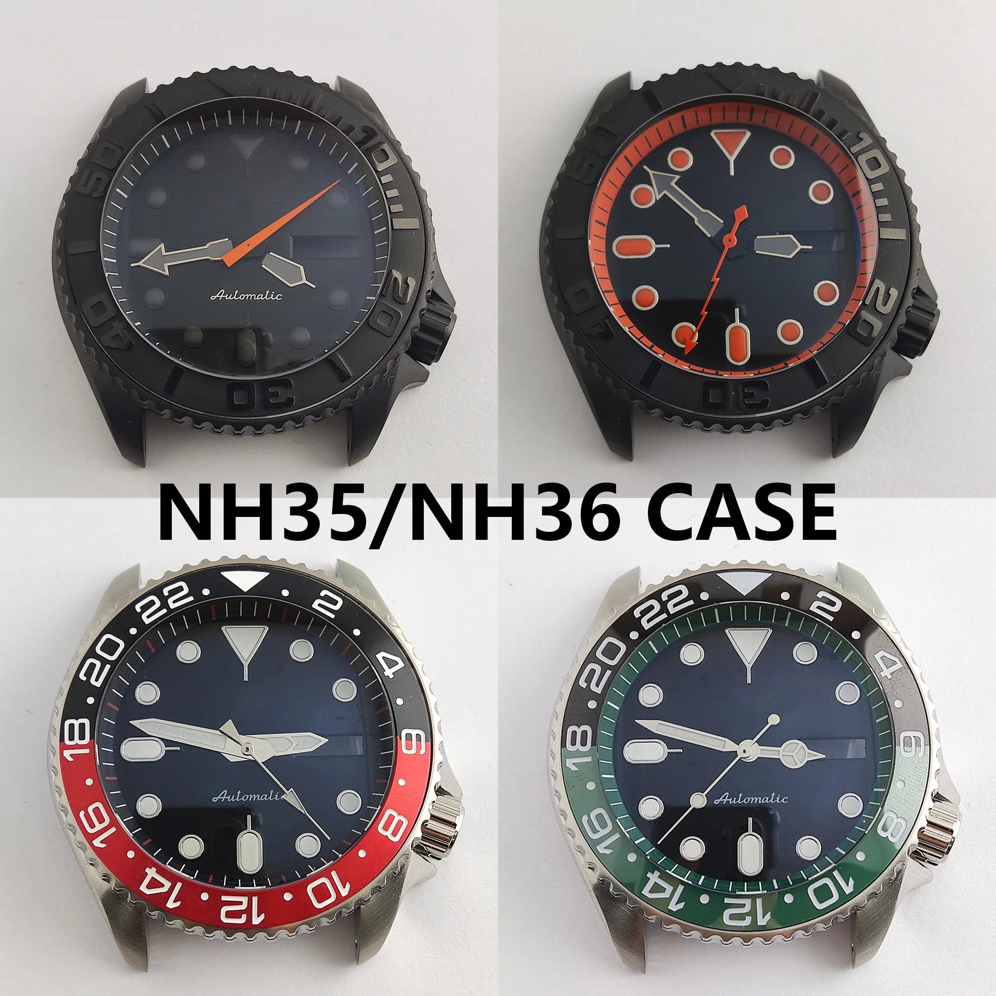 Stainless Steel Repair Modification Accessories Watch Case Nh35