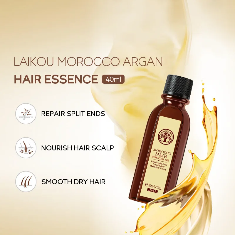 For Moroccan hair care essential oil 40ml to improve frizzy and fragile split ends care