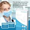 3-IN-1 Auto Skin Tag Removal Kit Painless Skin Label Mole Acne Wart Removal Pen Set with Cleansing Swabs Facial Beauty Care Tool 5