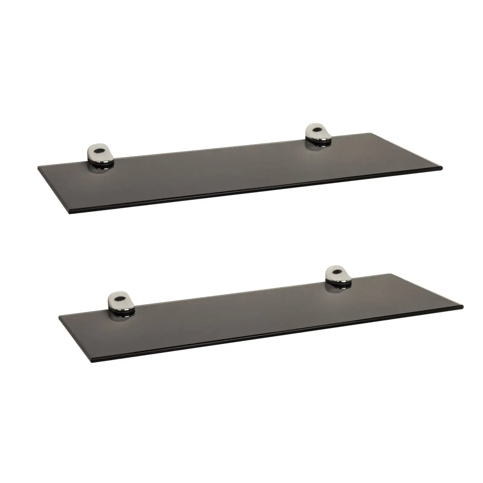 

Danya B Glass Floating Shelves - Set of 2