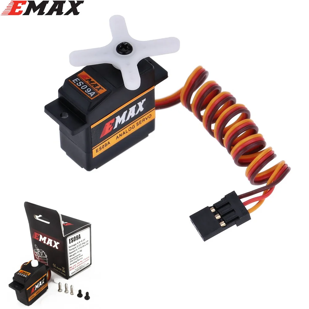 

EMAX ES09A сервопривод (двойной подшипник) для Trex 450 Rc вертолеты Rc Drone