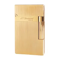 2025 Original JT. Dunant Cigarette Gas Ligne2 Lighter Metal Wiredrawing Tobacco Smoking Tools Father Man Luxury Gift 1