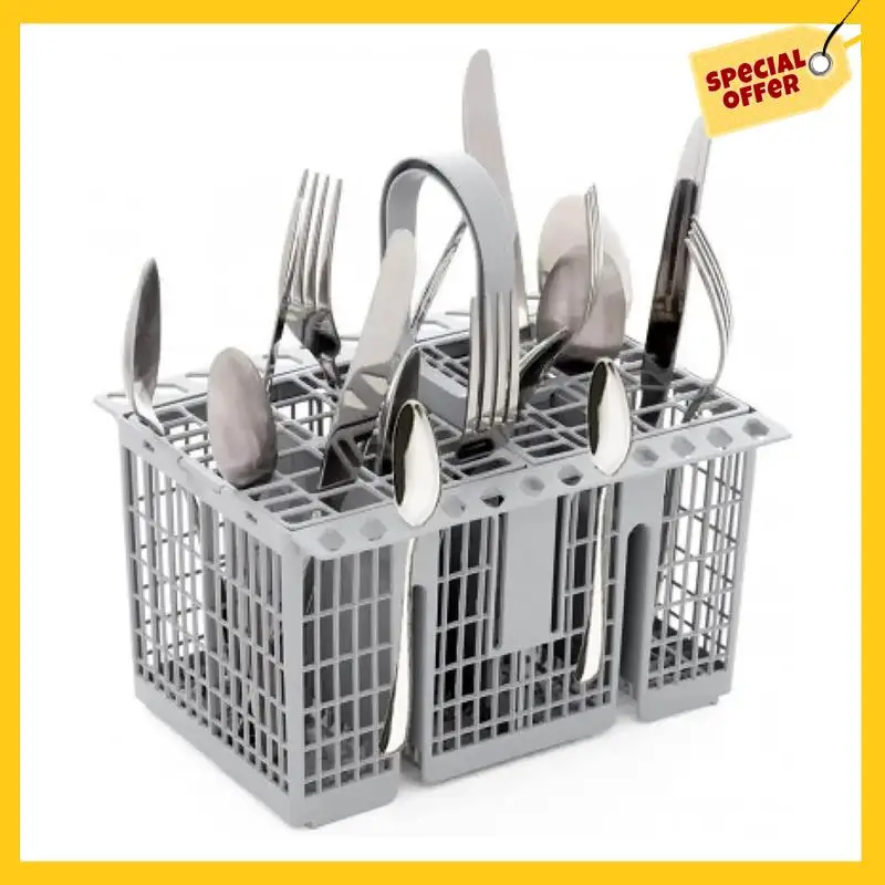 A45G-Multifunctional Dishwasher Basket Accessory Adapter Hotpoint Dishwasher Basket C00257140 Cutlery Storage