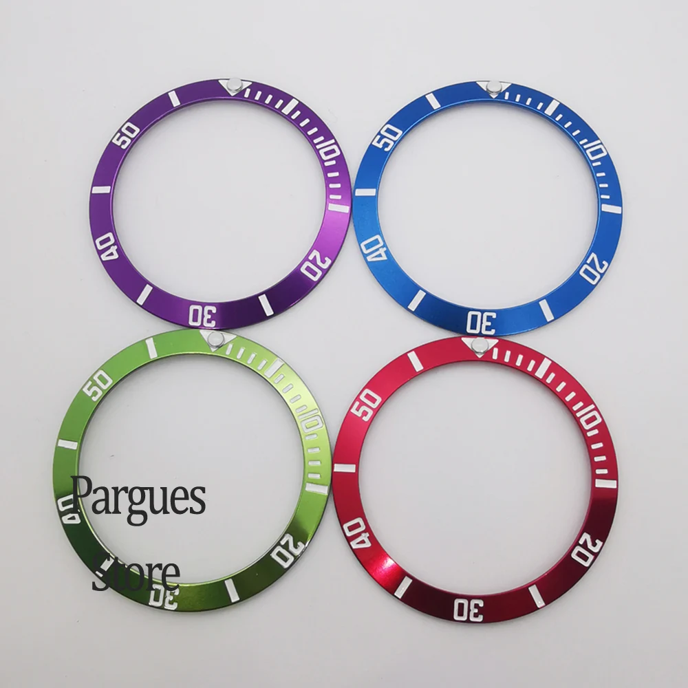 Colorful Aluminum Watch Bezel Insert