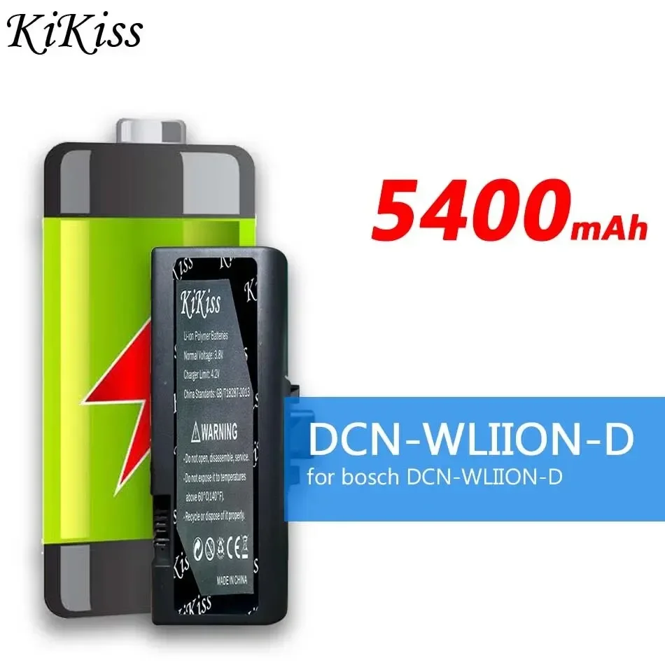 

KiKiss Battery DCNWLIIOND 5400mAh for bosch DCN-WLIION-D Wireless conference microphone Bateria