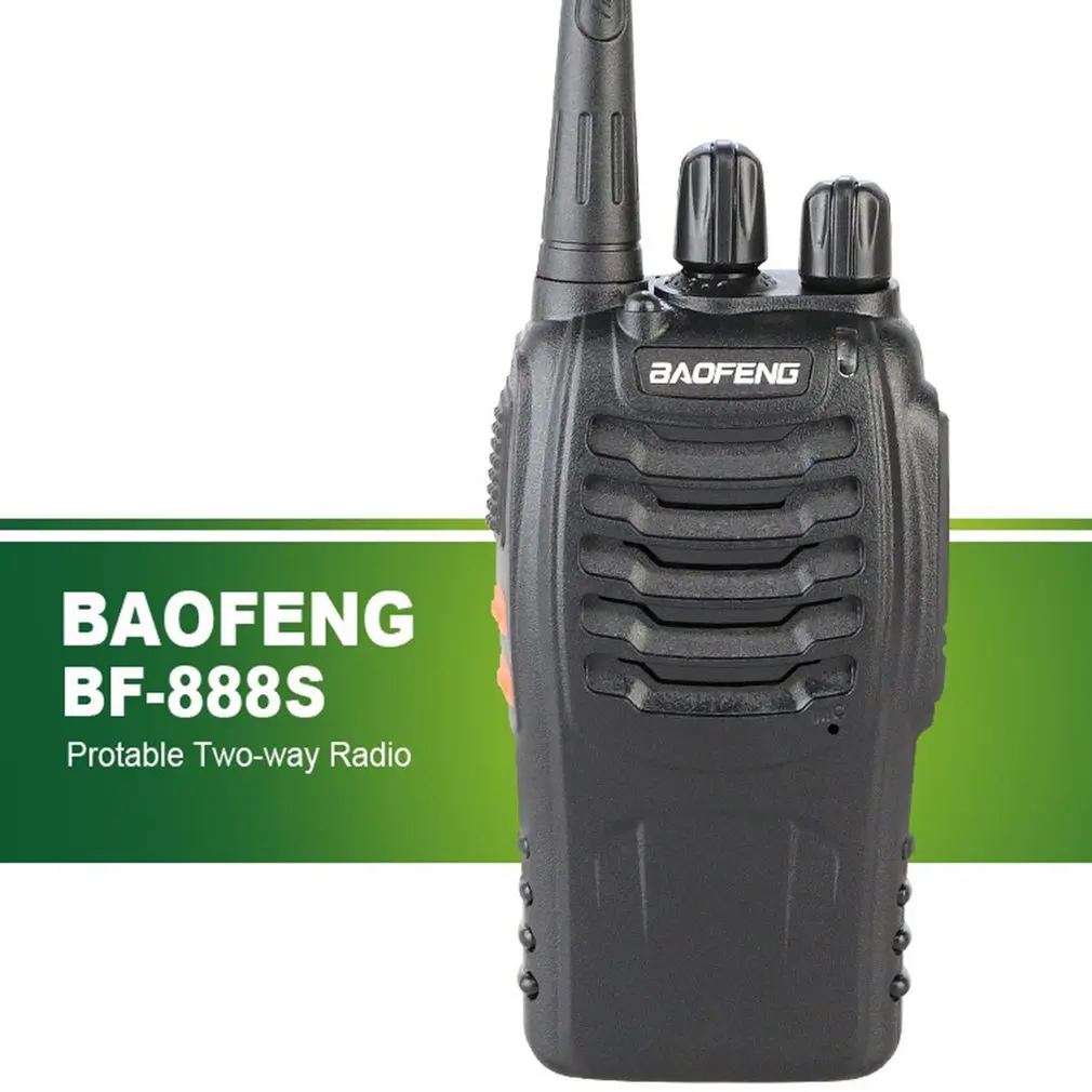 

Hot New 888S Walkie Talkies Wireless 1500mAh Rechargeable Battery Earphone Portable Two-Way Radio With Flashlight Fast Delivery