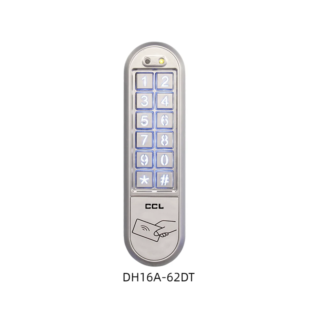 CCL RFID Standalone Access Control IP67 Waterproof Metal Keypad Mifare Card Reader Door Lock Opener Controler Watchdog Timer