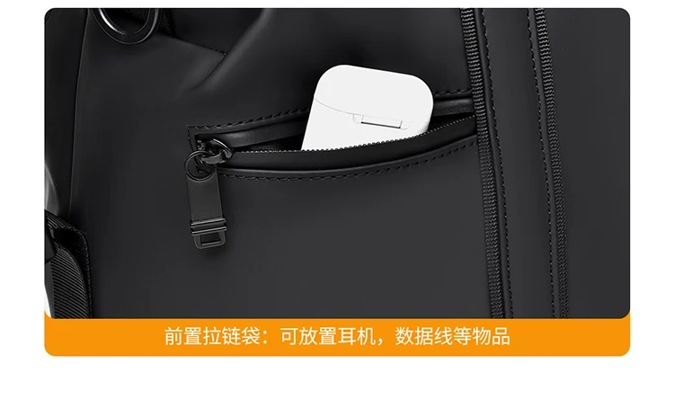 Herren-Reisetasche, Reisetasche, langlebige Sporttasche, stilvolle Handtasche für den täglichen Gebrauch im Fitnessstudio, Wochenendausflüge – Detail 9