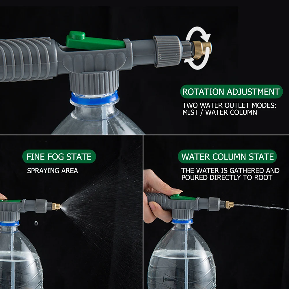 2L Hand Druck Wasser Sprayer Einstellbare Düse Garten Sprayer Desinfektion Spray Flasche Pflanzen Sprinkler Gießkanne Für Agri – Detail 8
