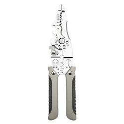 Multi - Function Electrician Tool: Wire Stripping Pliers with Crimping, Cutting, and Wrench Capabilities - Foldable (Ordinary)