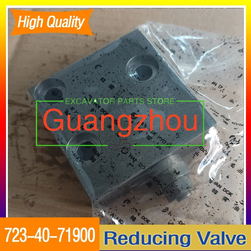 for 723-40-71900 723 40 71900 723-40-70100 702-21-55310 PC200-7 PC200-8 Control Valve Pilot Valve Self Reducing Assy Parts