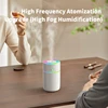 Xiaomi Colorful Humidifier Mini Car Desktop Sprayer Silent Aromatherapy Home Atmosphere Humidifier Nano Mist Timing Protection 6