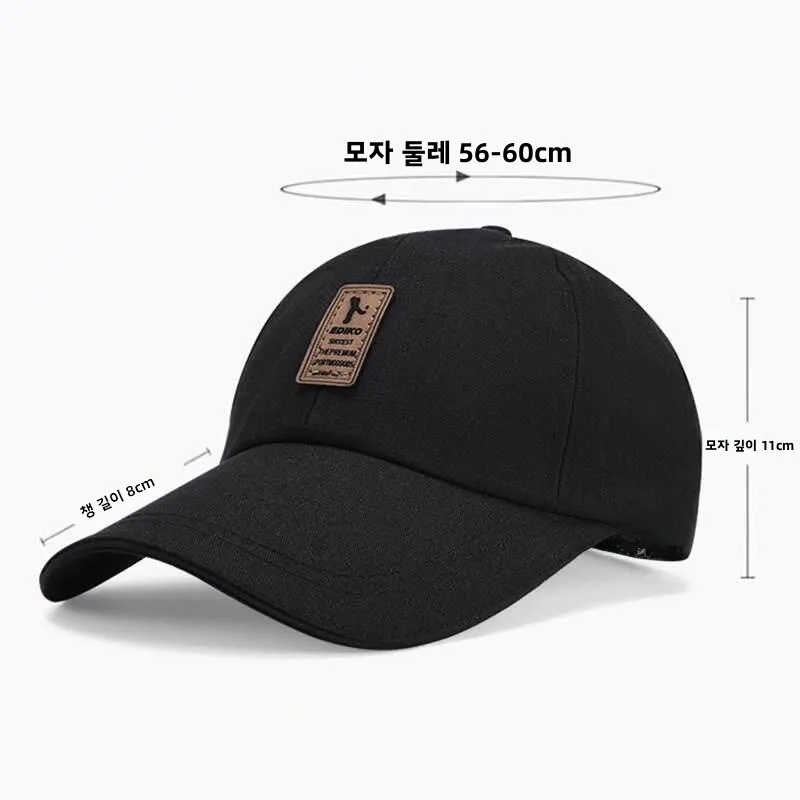 남성용 여름 통기성 낚시 사이클링 햇빛 가리개 모자 덕빌캡 야외 스포츠 액세서리 자외선 차단 야구 모자