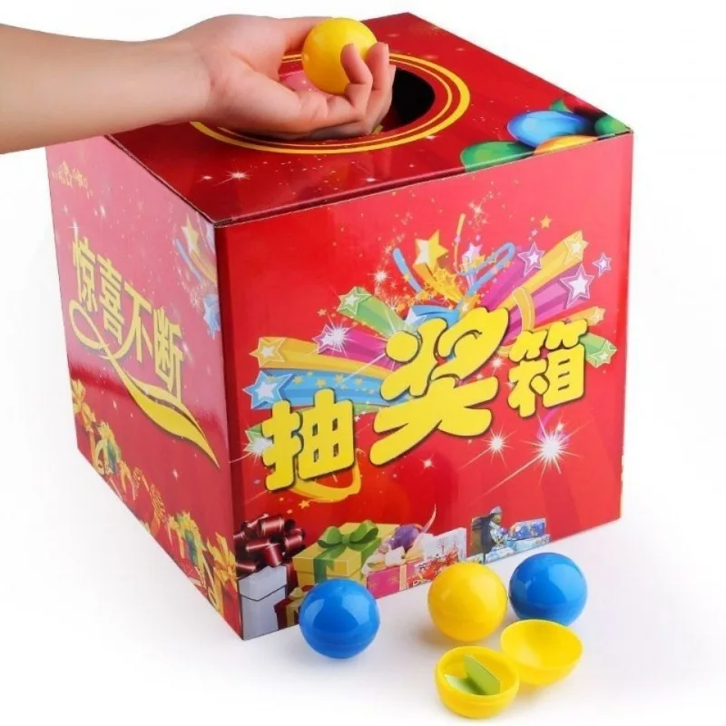 

Lottery Box Lottery Box Lottery Box Annual Meeting Box Lottery Box Creative Art Transparent Party Activities Lottery Geder Goods