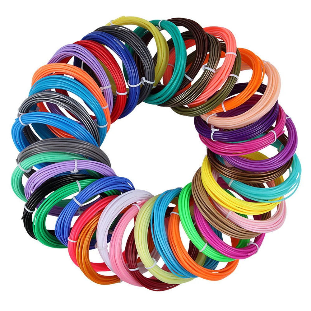 PLA Plus filament 9/18/27/50 meter plastic for 3d pen No pollution materials 3 d printer pens refill for kids birthday gifts 3d printing pen 3d printing pen filament