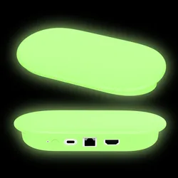 Silicone Protective Case with Washable Dustproof and Anti - Drop Protection (Fluorescent Green)