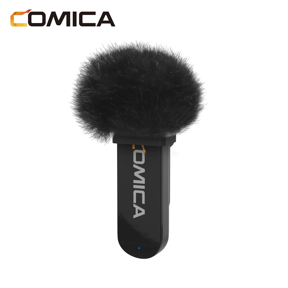 Vimo S 2.4G Wireless Lavalier Microphone Compact Lapel Microphone With Charging