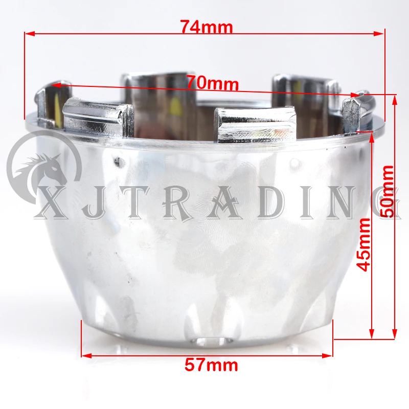 Decorative cover electroplating special Hub Caps 10-inch 12-inch 14-inch alloy wheels ATV Quad Parts 2Pcs/lot