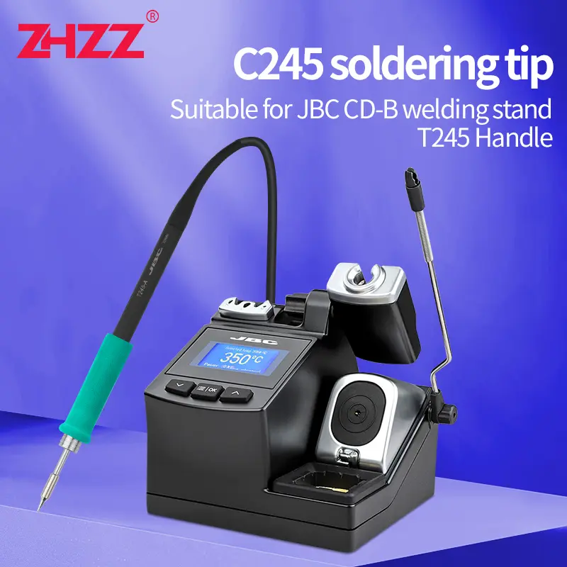 C245 Soldering Tip C245-405/793/965/651/654/667/751/754/731/763 Soldering Iron Tip Compatible JBC T245 Soldering Station Handle image 4